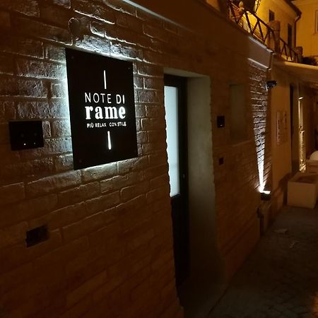 Note Di Rame Leilighet Castelfidardo Eksteriør bilde